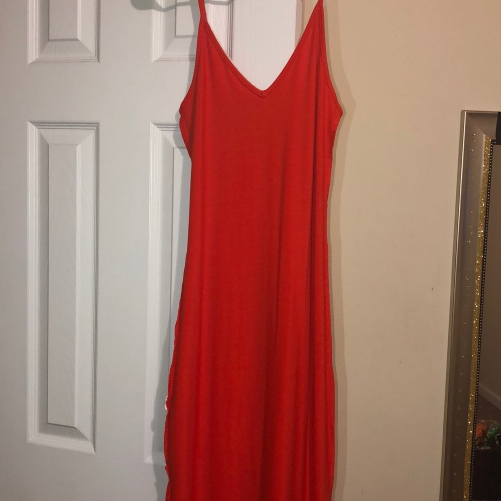 Forever 21 orange dress